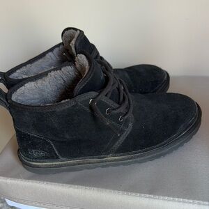 UGG Men's Black Suede Boots